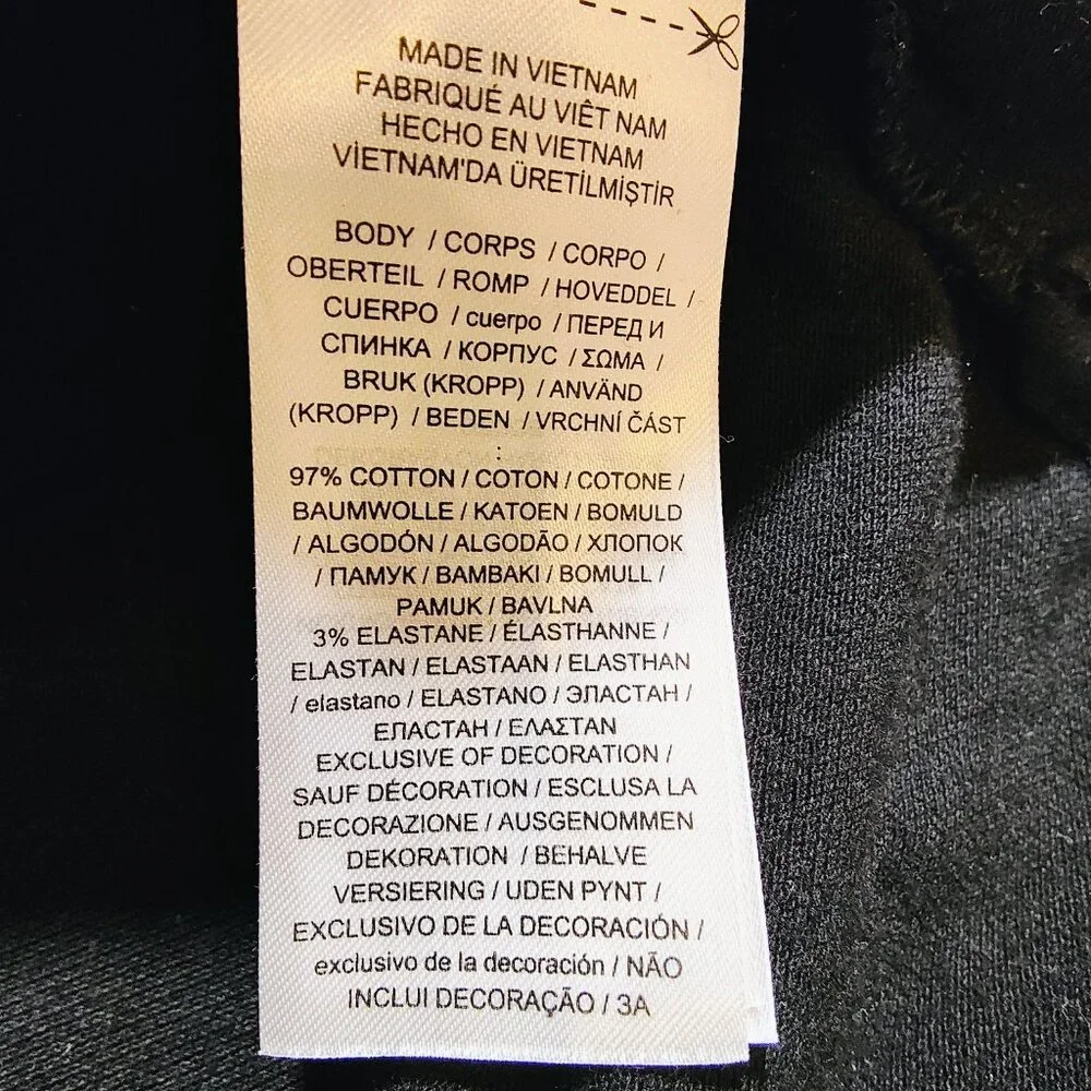 Lauren Ralph Lauren Women's S/P Black on Black Polo - Picture 7 of 8